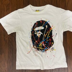 Bathing ape spray ground Tshirt